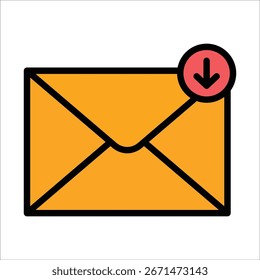 Elemento De Ícone De Caixa De Entrada Para Design