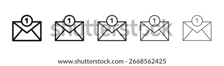 Inbox icon filled flat sign concept for web design.