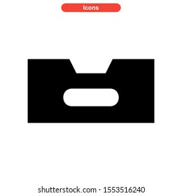 inbox icon isolated sign symbol vector illustration - high quality black style vector icons
