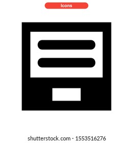 inbox icon isolated sign symbol vector illustration - high quality black style vector icons
