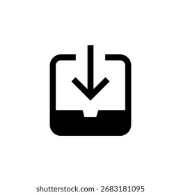 Inbox Icon for Mail and Messaging