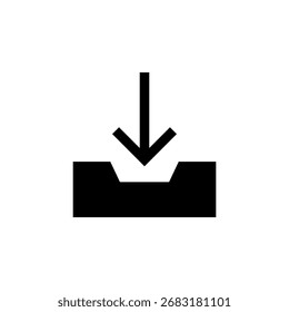 Inbox Icon for Mail and Messaging