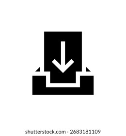Inbox Icon for Mail and Messaging
