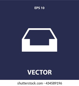 inbox icon. inbox sign