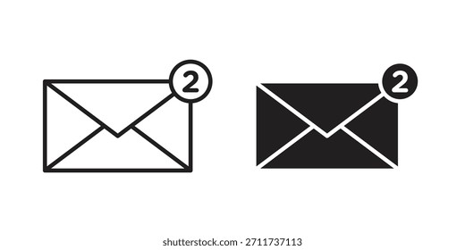 Icono de la bandeja de entrada en formato de Vector moderno simple. Paquete de iconos EPS