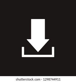 inbox icon. inbox vector design. sign design