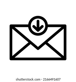 Inbox Icon Vector Symbol Design Illustration