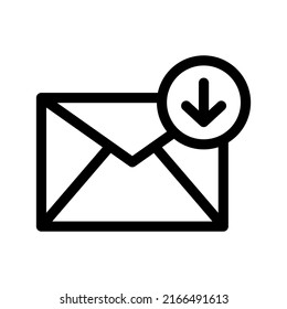Inbox Icon Vector Symbol Design Illustration