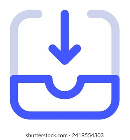 Inbox Icon for web, app, uiux, infographic, etc