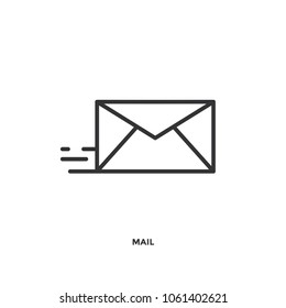 Inbox Mail vector icon