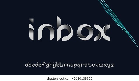 Caixa de entrada moderno luxo beleza fonte alfabeto logotipo. Tipografia bonito mínimo elegante clássico carta serif fontes moda casamento vintage retro logos. ilustração vetor