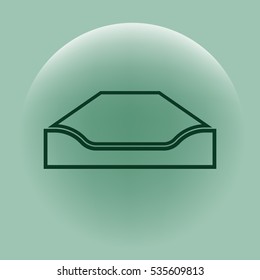 Inbox symbol icon