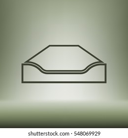 Inbox symbol icon
