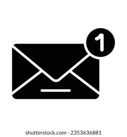 Inbox Vector Glyph Icon For Personal And Commercial Use.
