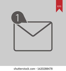 Inbox vector illustration graphics can be used for icons, web logos, profile icons and even application logos,