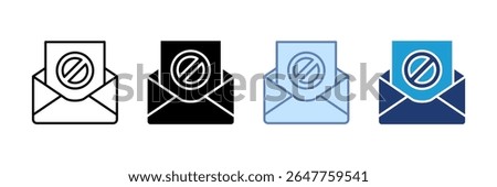 Inbox Zero Icon Set Multiple Style Collection