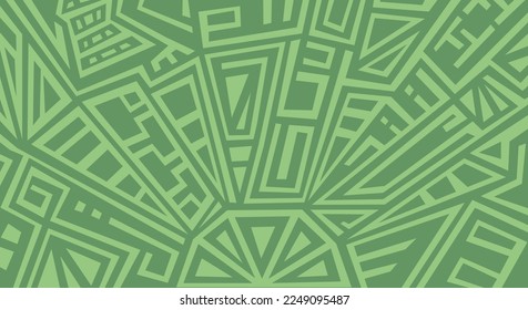 Inca Or Aztec Background Pattern