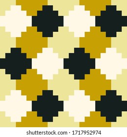Inca cruza un patrón sin fisuras. Comodidad étnica. Fondo popular. Papel tapiz geométrico. Cruzar formas. Motivo tribal. Antiguo mosaico. Diseño web étnico, impresión textil, abstracta. Arte vectorial.