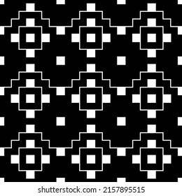 Inca cruza un patrón sin fisuras. Ornamento étnico. Fondo popular. Papel de escritorio geométrico. Imagen de cuadrícula. Motivo tribal. Mosaico antiguo. Papel digital, diseño web, impresión textil, abstracto. Obra vectorial.