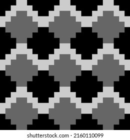 Inca cruza un patrón sin fisuras. Ornamento étnico. Fondo popular. Papel de escritorio geométrico. Imagen de cuadrícula. Motivo tribal. Mosaico antiguo. Papel digital, diseño web, impresión textil, abstracto. Obra vectorial.