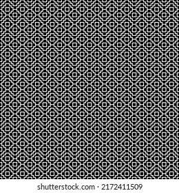 Inca crosses seamless pattern. Ethnic ornament. Folk background. Geometric wallpaper. Tribal motif. Ancient mosaic. Grid image. Digital paper. Web design. Textile print, abstract. Vector artwork