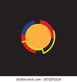Incandescent ball logo that is perfect for advanced businesses