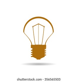 incandescent bulb icon