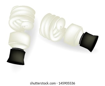An incandescent light bulb, incandescent lamp or incandescent light globe is an electric light.