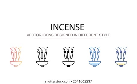 Räuchersymbol-Design mit weißem Hintergrund Stockgrafik