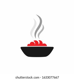 incense logo with gust of smoke