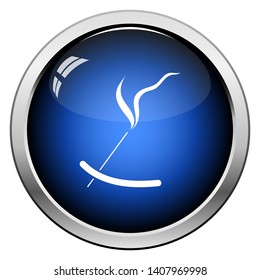 Icono de etiquetas de aumento. Diseño de botón brillante. Ilustración vectorial.
