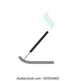 incense sticks icon. vector illustration
