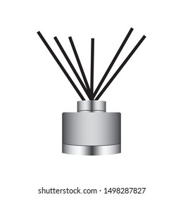 Incense Vector Symbol Illustration Background