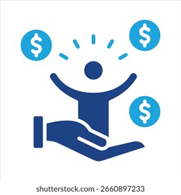 Elemento de ícone de incentivo para design