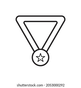 incentive icon. illustration vector graphic of incentive. medal icon. 