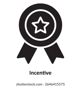 Incentive Vector Icon which can easily modify or edit

