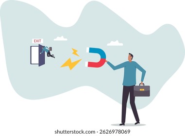 Incentive and welfare program for employee retention, building staffs loyalty reduce resignation rate for important talent,character for design.