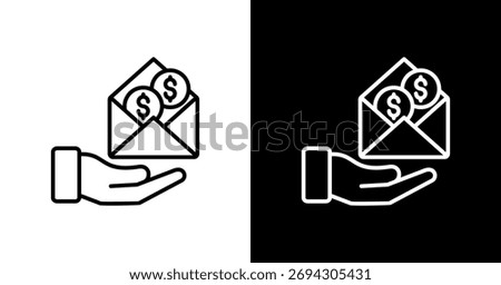 Incentive White Icon Set Design