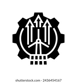 incentivizing innovation glyph icon vector. incentivizing innovation sign. isolated symbol illustration