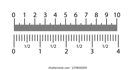 Inch Scale Chart