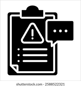 Incident Assignment Icon Element For Design