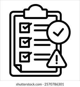 Incident Closure Icon Element For Design