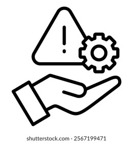Incident Crisis Icon Element For Design