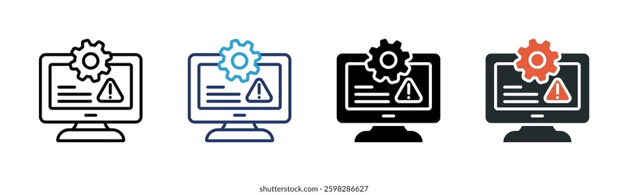 Incident Icon Element For Design