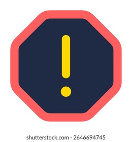 Incident icon, for web, app, infographic, etc
