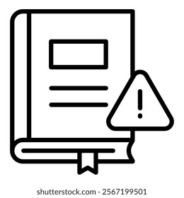 Incident Log Icon Element For Design