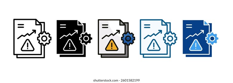 Incident Management Icon Set Multiple Style Collection
