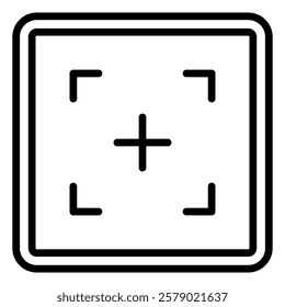 Incident Management Outline  Icon simple Vector Element For Design