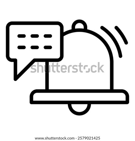 Incident Management Outline  Icon simple Vector Element For Design
