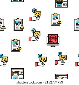 Ilustración de líneas delgadas del vector de administración de incidentes sin problemas